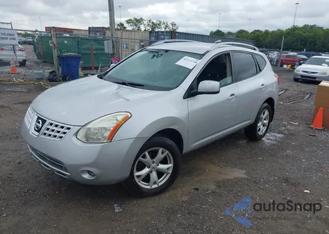 2009 Nissan Rogue Sl из США, поврежденный, VIN JN8AS58T59W320889